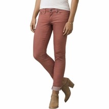 prAna Low Rise KARA Stretch Skinny Jeans Dusty Rose Pink Barbiecore Size 2 / 26 - £17.30 GBP