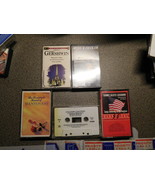 LOT 5 CLASSIC MUSIC CASSETTES MANTOVANI GERSHWIN BERLIN STRAUSS - €8,68 EUR