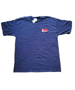 Vintage Canada T Shirt Size Extra Large Blue Spell Out New With Tags NWT XL - £5.70 GBP