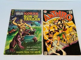 Comic Book lot vtg Gold Key DC Korak son Tarzan June Anthro 4 superman N&#39;Kima - £19.43 GBP