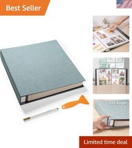 Large Self-Adhesive Photo Album - 120 Pages Linen Cover for Cherished Me... - $94.49