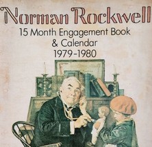 Norman Rockwell 15 Month Calendar 1979-80 Unused Lithograph Art Vintage E47 - $49.99