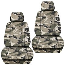 Front set car seat covers fits Ford Escape 2005-2020    camo tan - £56.29 GBP