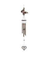 Butterfly and Heart Wind Chimes  - £18.97 GBP