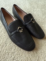 Kate Spade Women’s Black Leather Flats Cape Cod Loafers Size 9 - $933.76 MXN