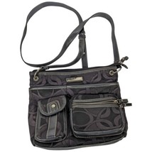 Rosetti Black Crossbody Shoulder Bag Adjustable Strap 9.5x9 - £19.31 GBP