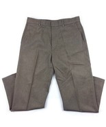 Levi&#39;s Vintage 1980s Men&#39;s Action Brown Pants Slacks Size 36 Waist Flat ... - $25.37 CAD