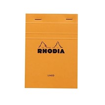 Rhodia 13600C No. 13 Head Stapled Pad - Orange  - $15.00