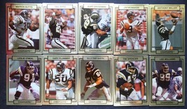 1990 Action Packed San Diego Chargers Team Set of 10 Football Cards - £1.56 GBP