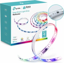 Kasa Smart Led Light Strip, 50 Color Zones Rgbic, 16.4Ft Wi-Fi Led, Kl420L5 - £35.39 GBP