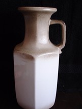 Retro Hexagonal Jug or Vase by Scheurich Keramik, W. Germany, 497-28 - £13.74 GBP