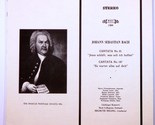 Bach Cantata No 81 and Cantata No 187 - £8.01 GBP