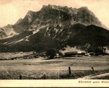 Orizzontale Vista Mieming Mountain Range Ehrwald Austria Unp DB Cartolin... - $7.12