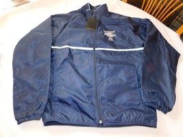 Dunbrooke Men&#39;s Long Sleeve Zip Up Jacket Windreaker Navy Blue S Small NWT - £20.12 GBP