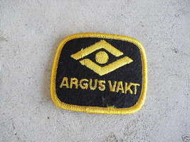 VINTAGE Uniform Patch Argus Vakt LOOK - $12.87