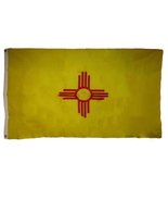 AES 3x5 State of New Mexico NM 210D Nylon Flag 3&#39;x5&#39; Banner Grommets Fad... - £19.88 GBP