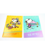 Vintage Plymouth Inc Snoopy Paper Folder Lot Of 2 - £19.46 GBP