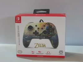NEW PowerA Enhanced Wired Controller Legend of Zelda Hyrule Hero Nintendo Switch - £15.49 GBP