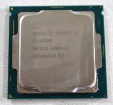 Intel Core i5-8500 Six Core Desktop PC CPU Processor 3.00GHz LGA1151 SR3XE - $51.38