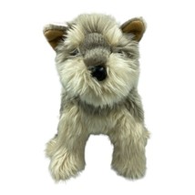 Yorkie Plush Dog Stuffed Animal Toy 12&quot; Yorkshire Terrier Puppy - £11.39 GBP