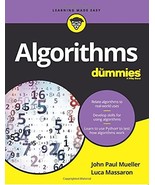 Algorithms For Dummies [Paperback] Mueller, John Paul and Massaron, Luca - $358.11 MXN