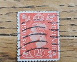 Great Britain Stamp George VI 2 1/2d Used Orange - £2.97 GBP