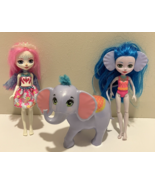 Mattel Enchantimals Saffi Swan Ekaterina Elephant Doll &amp; Antic Toy 2016 ... - £13.90 GBP