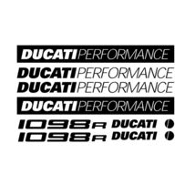 Ducati 1098R sticker set - $19.99