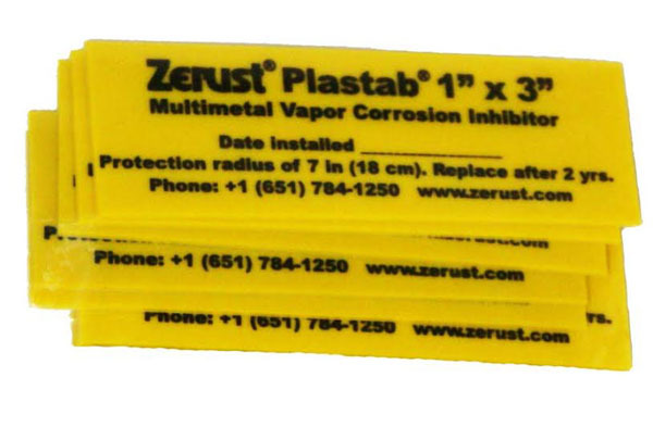 Zerust Rust Prevention Plastabs 1&quot; x 3&quot; - Pack of 10 - $8.49