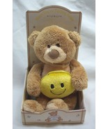 GUND Thinking of You TEDDY BEAR W/ YELLOW SMILE FACE 5&quot; Plush STUFFED AN... - $18.32