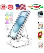 Elegant Acrylic Phone Stand - Universal Holder for Desk, Kitchen &amp; Vanity - $21.17 CAD