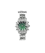 Y2k Spiked Watch Alabaster Street Demon Dial Unique Design Quartz Watch ... - $49.99