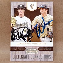 2015 Contenders #25 Rhett Wiseman &amp; Philip Pfeifer DUAL SIGNED Autograph - £10.01 GBP