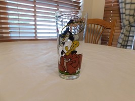 Pepsi Collector series 1976 Silvester, Tweety &amp; Butch glass vintage Looney Toons - £14.56 GBP
