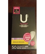 U by Kotex Barely There Thin Wrapped Everyday Liners 50 ct (P12) - £11.67 GBP