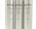Kenra Ultra Freeze Spray  Ultimate Hold #30 10 oz-3 Pack - £46.14 GBP