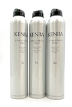 Kenra Ultra Freeze Spray  Ultimate Hold #30 10 oz-3 Pack - £52.59 GBP