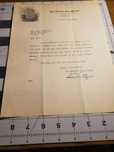 1924 The Detroit Free Press letter on stationary - £15.41 GBP
