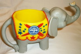 DISTINCT BARNUM &amp; BAILEY&#39;S CIRCUS GREATEST SHOW ON EARTH CUP MUG ELEPHANT - $447.35 MXN