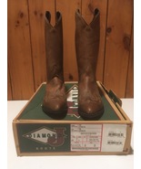 Diamond J Western Boots 51022L Tan Comanche Womens Size 8B - £8.01 GBP