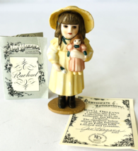 Jan Hagara Rachel Porcelain Miniature Figurine M11344 Ltd Ed w/ Box &amp; COA 1989 - £15.21 GBP