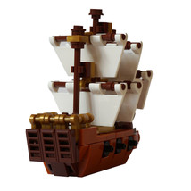 Boat Model Building Blocks Set for Alternate ship build 21313 MOC Bricks... - $14.84