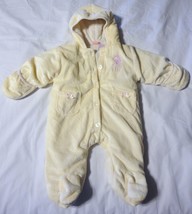US Polo Assn USPA Baby Fleece Snowsuit Pram Outerwear Jacket 3-6M warm and soft - £11.76 GBP