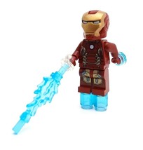 Lego ® Marvel IRON MAN MARK 43 MK43 Minifigure 76031 76032 Avengers sh167 - £17.51 GBP