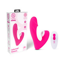 Together Internal Kiss Remote Control Vibe Pink - £119.75 GBP