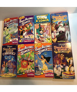 Disney Sing Along Songs VHS Tape Lot of 8 - $21.46