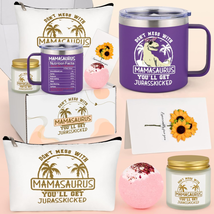 Mother&#39;s Day Gifts for Mom Her Women - Best 14 Oz Mamasaurus Mug Gift Basket for - £22.13 GBP