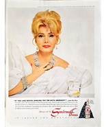 1964 Smirnoff Vodka Zsa Zsa Gabor Alcohol Full Page Print Ad Don&#39;t Darli... - $17.49 CAD
