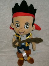 13&quot; Disney Store Jake And The Neverland Pirates Stuffed Animal Plush Toy Boy - £15.15 GBP