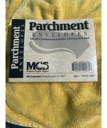 (50) MCS Parchment Announcement Envelopes A2 Premium 24lb. Bond Color: Sand - $182.53 MXN